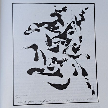 Christian Dotremont. Moins que parfait parce qu'encore vif (1978)