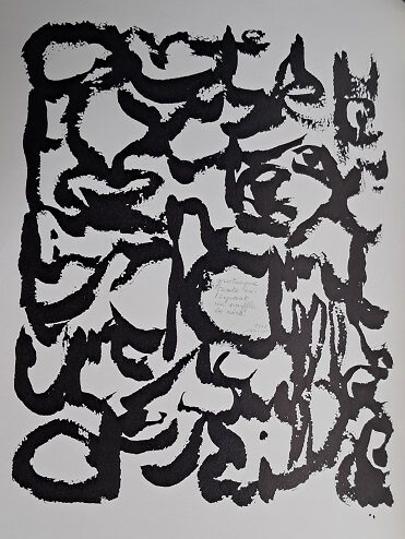 Christian Dotremont. Grotesque texte extirpant un souffle de rire (1978)